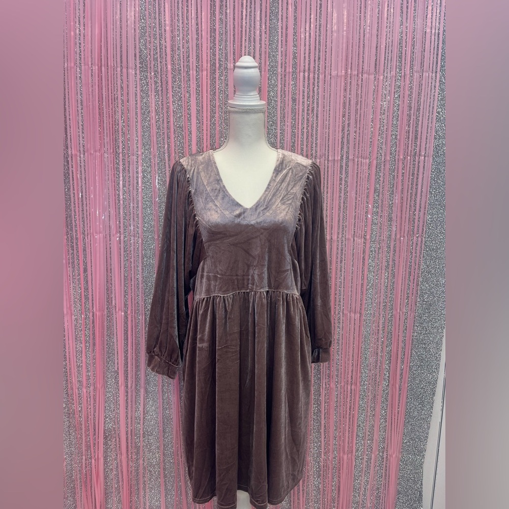 Easel Babydoll Dress